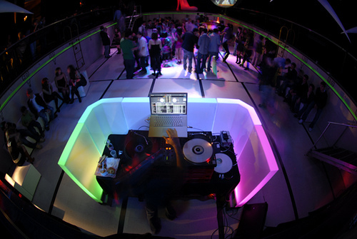 Club Setup Birds Eye View