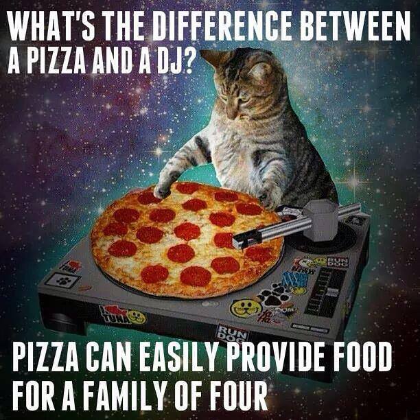 Difference Between Pizza and a DJ