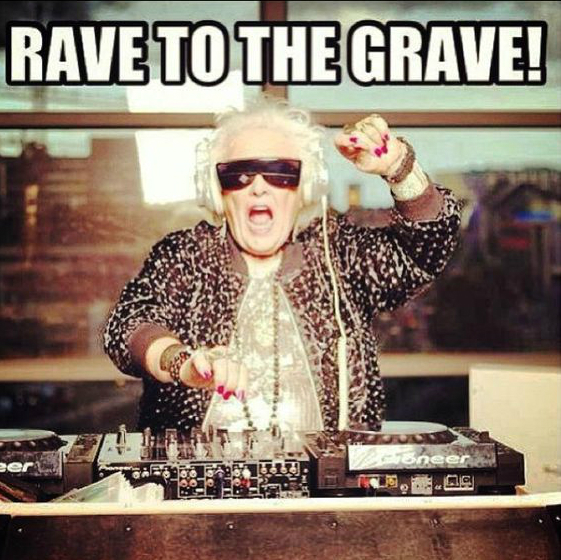 Grandma is a DJ