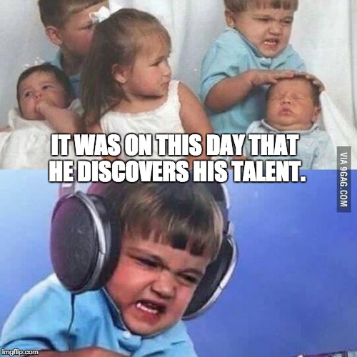 Kid Discovered His Talent