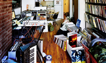 Messy DJ Room