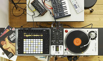 Turntable and MIDI Pad