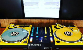 Yellow Turntable