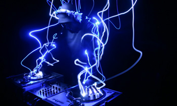 Glowing DJ