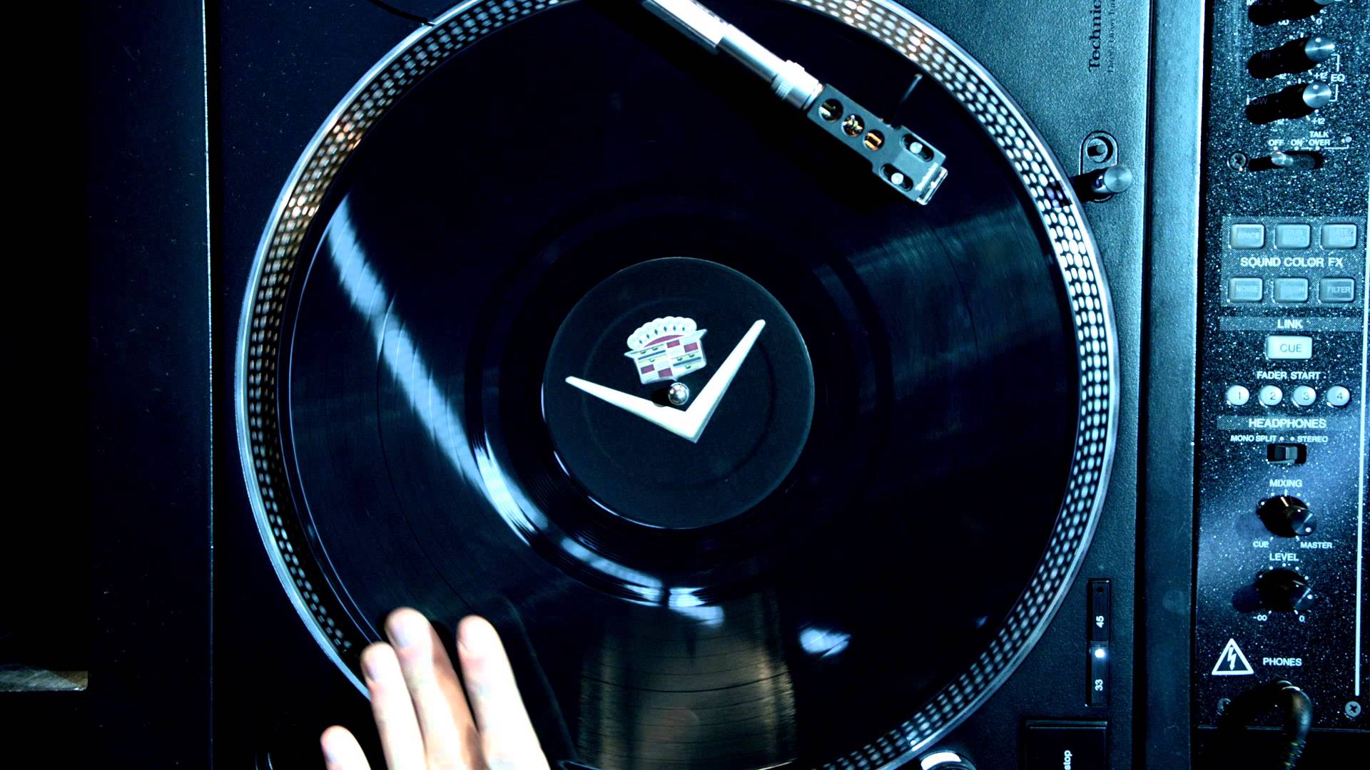 Turntable Scratch Wallpaper