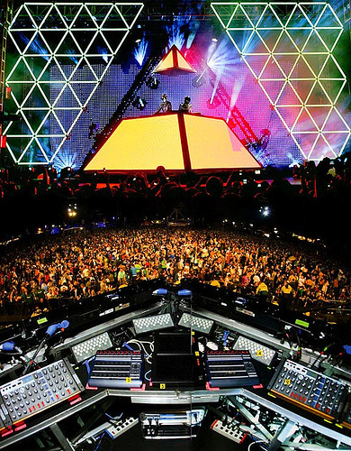 Daft Punk Pyramid Booth