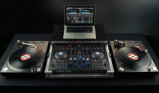 mini tractor dj setup