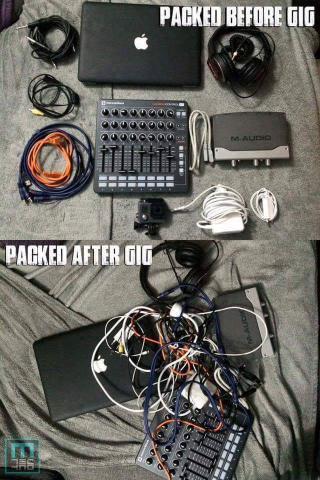 Before and After Gig