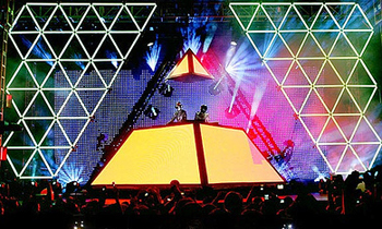 Daft Punk Pyramid Booth