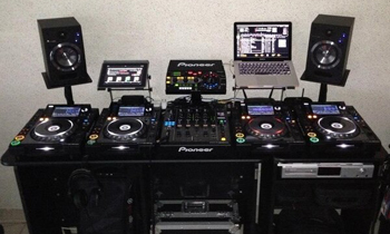 Four CDJs