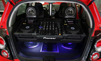 Setup Inside a Car