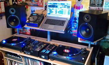 Typical Bedroom DJ Setup