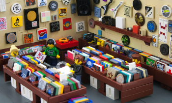 Lego DJ Record Store