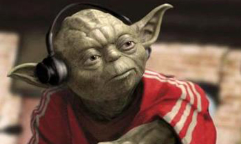 Yoda is a DJ