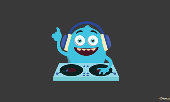 Cute Monster DJ