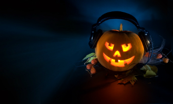 Pumpkin Halloween DJ