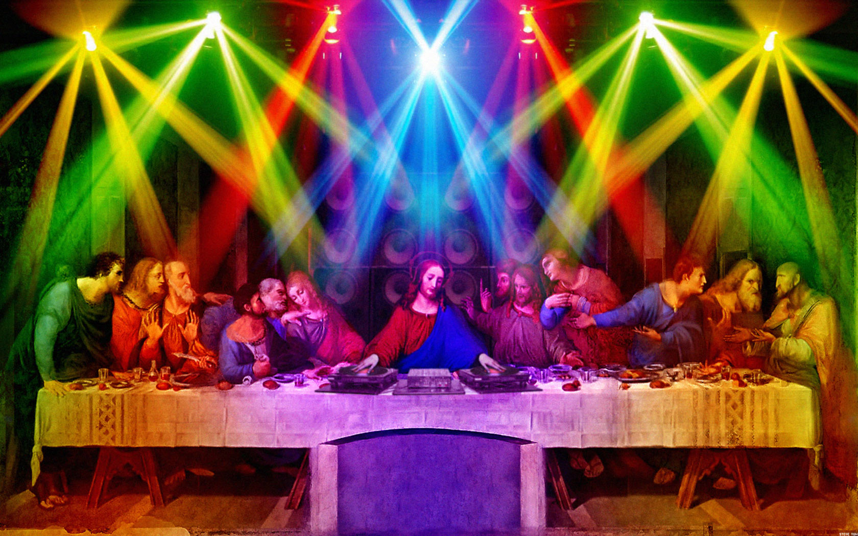 Last Supper Party Wallpaper
